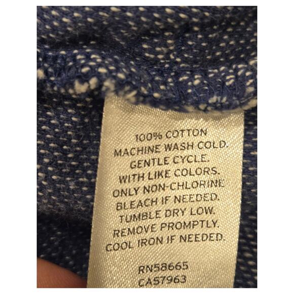 Tucker and Tate Hooded Henley Pullover Shirt Long Sleeve Blue Boys Size 7 - Picture 5 of 7